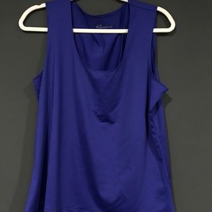 Purple Exercise Tank Top.